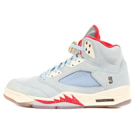 NIKE ナイキ AIR JORDAN 5 TROPHY ROOM SP (CI1899-400) 日本未発売 トロフィールーム エアジョーダン 5 アイスブルー ユニバーシティレッド US9.5(27.5cm) スニーカー 【メンズ】【K3464】