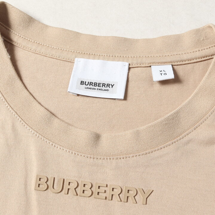 楽天市場】BURBERRY バーバリー Tシャツ サイズ:XL 22SS ラバーロゴ  