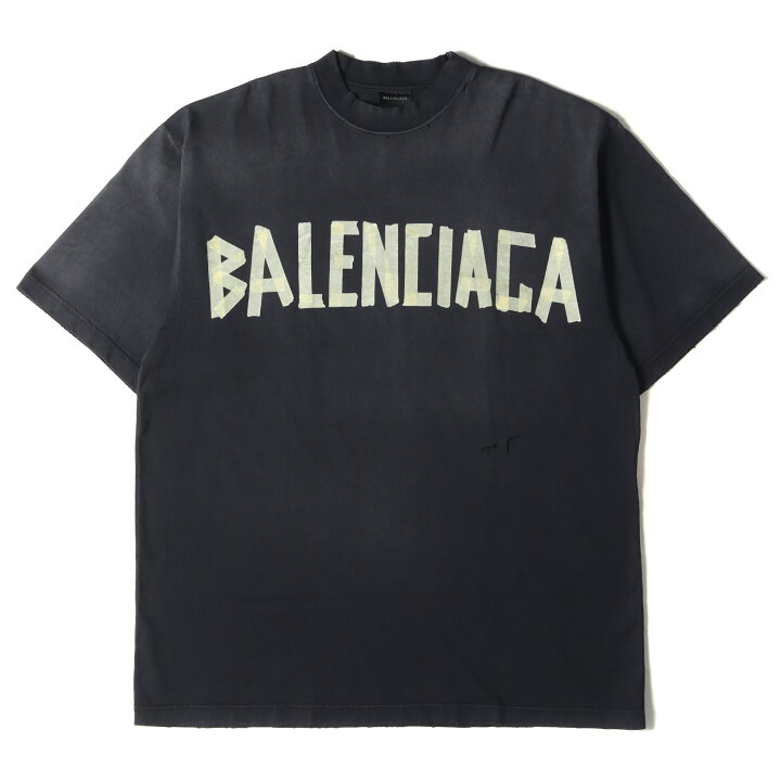 楽天市場】BALENCIAGA バレンシアガ Tシャツ サイズ:S 23SS テープロゴ 