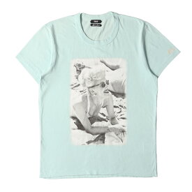 TMT ティーエムティー Tシャツ サイズ:L 19SS レディーフォト クルーネック 半袖Tシャツ ミント トップス カットソー【メンズ】【中古】【K4067】