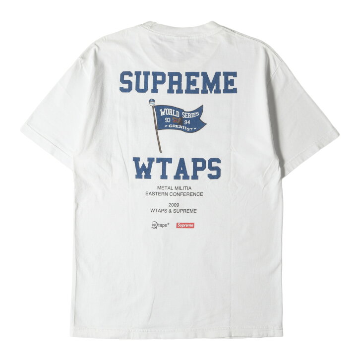 楽天市場】Supreme シュプリーム Tシャツ サイズ:L 09SS WTAPS ベース 