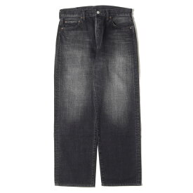 STANDARD CALIFORNIA スタンダードカリフォルニア パンツ サイズ:32 24SS ヴィンテージウォッシュ加工 ブラック デニムパンツ SD 5P Denim Pants 950 -Vintage Wash 日本製 ボトムス ジーンズ ジーパン【メンズ】【中古】【美品】【K4061】