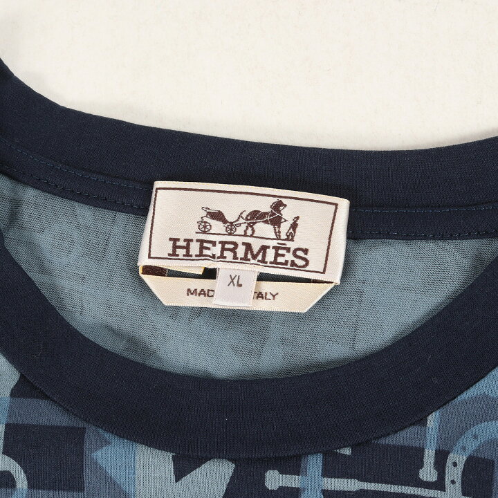 楽天市場】HERMES エルメス Tシャツ サイズ:XL 20AW ジオメトリック 