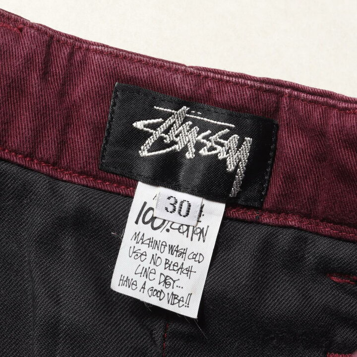 楽天市場】STUSSY ステューシー パンツ サイズ:30 80s OLD STUSSY 黒 