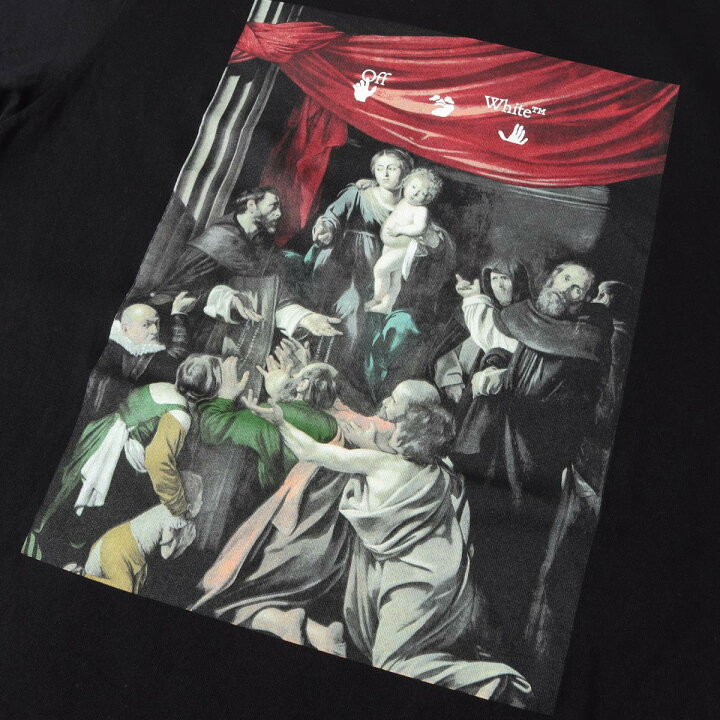 楽天市場】OFF-WHITE オフホワイト Tシャツ サイズ:M 20AW 絵画 