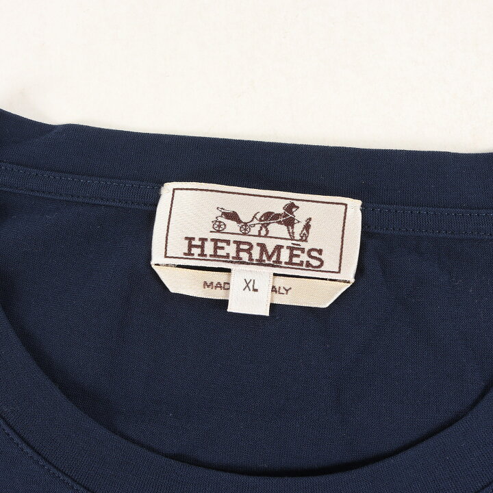 楽天市場】HERMES エルメス Tシャツ サイズ:XL 20SS Hショルダー 