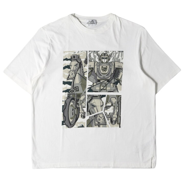 楽天市場】HERMES エルメス Tシャツ サイズ:XL 22AW Mega Chariot 