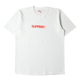 Supreme シュプリーム Tシャツ サイズ:M 20SS モーションロゴ クルーネック 半袖Tシャツ Motion Logo Tee ホワイト 白 トップス カットソー