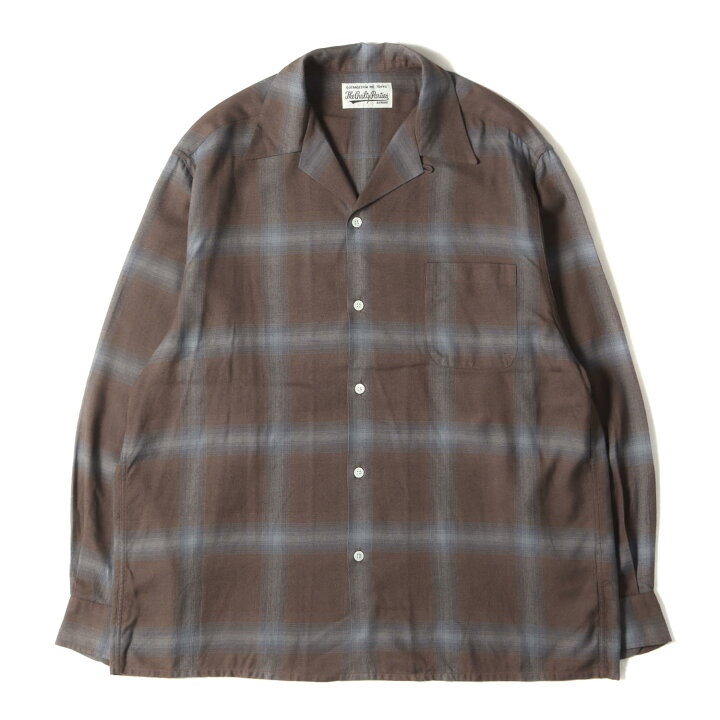 楽天市場】WACKO MARIA ワコマリア シャツ サイズ:XL 22AW オンブレ 