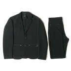 adidas アディダス サイズ:L 20SS AEROREDAY シャドーストライプ シアサッカー 2B テーラード ジャケット & スリム テーパード スラックス ICON JACKET ICON PANTS セットアップ スーツ オフィカジ ビジカジ Performance ブラック 黒【メンズ】【中古】【K4069】