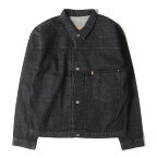 STANDARD CALIFORNIA スタンダードカリフォルニア ジャケット サイズ:44 24SS 1st タイプ デニム トラッカージャケット SD Denim Jacket S996 WW2 One Wash S996WW Gジャン インディゴ 日本製 アウター ブルゾン 上着【メンズ】【中古】【美品】【K4069】