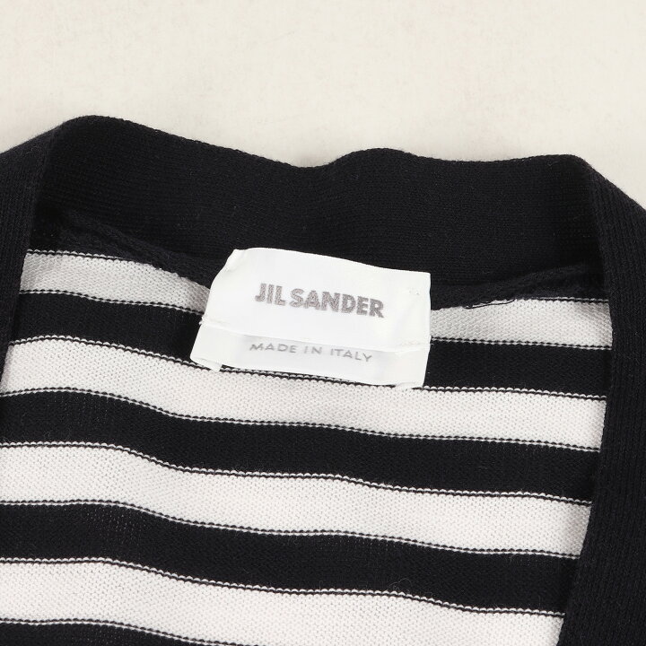 楽天市場】JIL SANDER ジル・サンダー ボーダー カーディガン サイズ 