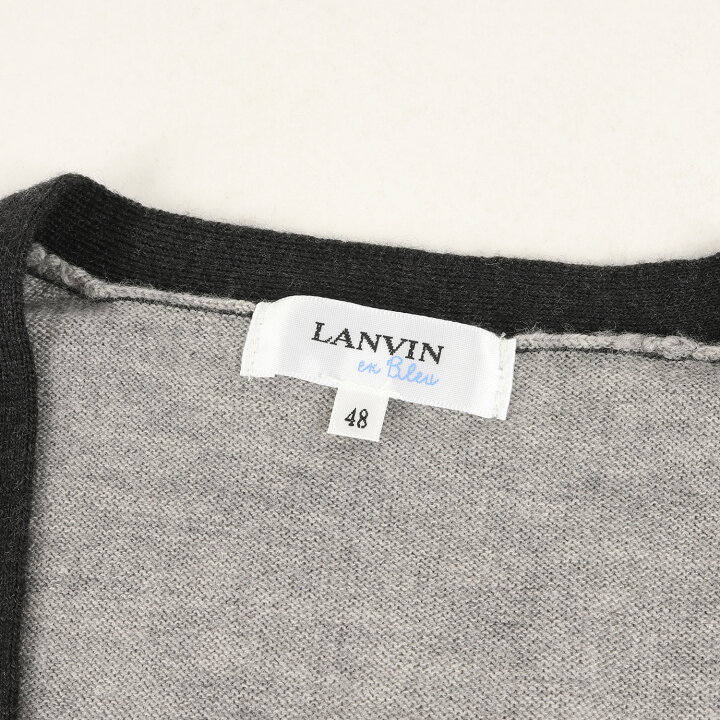 楽天市場】LANVIN en Bleu ランバンオンブルー カーディガン サイズ:48 
