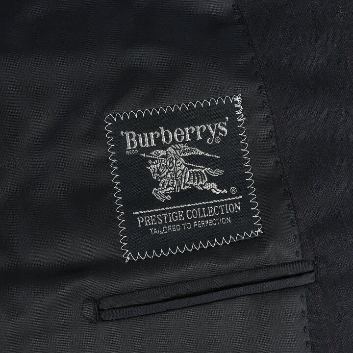 楽天市場】BURBERRY バーバリー 90s マルチストライプ ヘリンボーン 