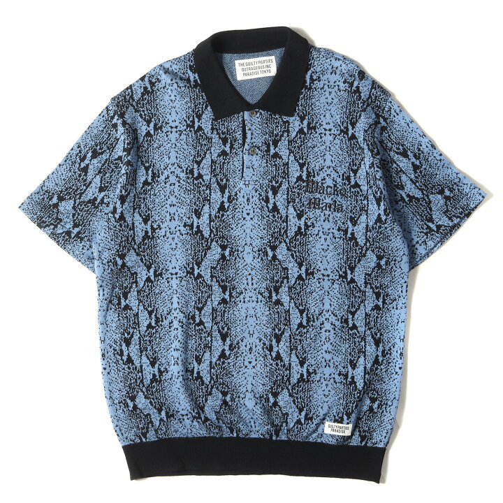 楽天市場】WACKO MARIA ワコマリア ポロシャツ サイズ:M 23SS パイソン  