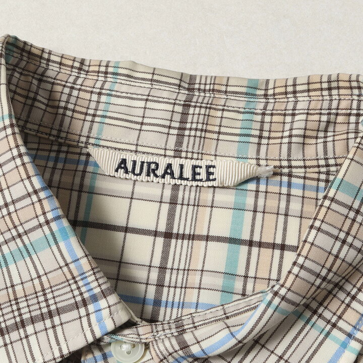 楽天市場】AURALEE オーラリー シャツ サイズ:3 19SS スーパーライト 