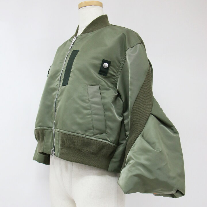 楽天市場】Sacai サカイ ブルゾン カーキ オリーブ 1(S) 23春夏  