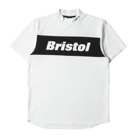 F.C.Real Bristol エフシーレアルブリストル Tシャツ サイズ:M 22SS モックネック トレーニング 半袖Tシャツ S/S MOCK NECK TRAINING TOP ホワイト 白 トップス カットソー 吸水速乾【メンズ】【中古】【K4081】