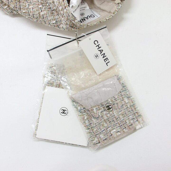 楽天市場】CHANEL シャネル セットアップ ツイード ベージュ系 