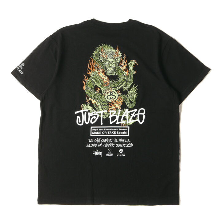 楽天市場】STUSSY ステューシー Tシャツ サイズ:XL MAGIC STICK JUST 