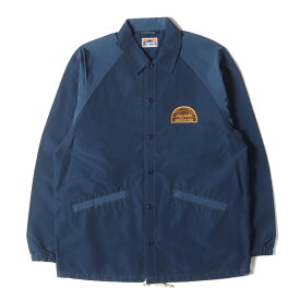 STANDARD CALIFORNIA スタンダードカリフォルニア ジャケット サイズ:L 23SS アウトドア ロゴ パッチ コーチジャケット SD Outdoor Logo Patch Coach Jacket ネイビー 紺 日本製 アウター ブルゾン 上着【メンズ】【中古】【K4094】