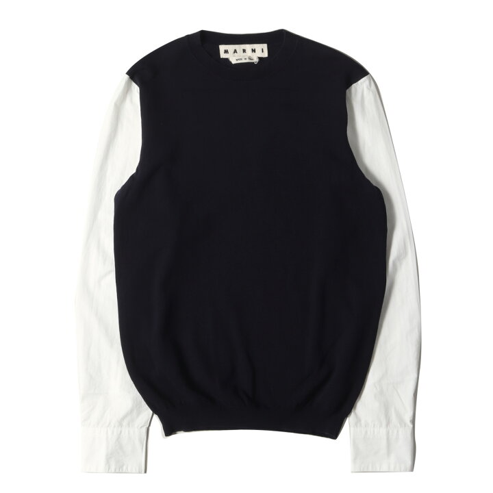 楽天市場】MARNI マルニ ニット サイズ:44 ブロード カフス スリーブ 