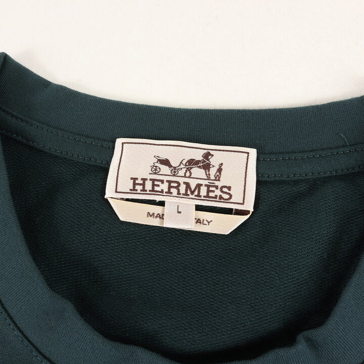 楽天市場】HERMES エルメス Tシャツ サイズ:L 21AW ワンポイント 
