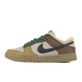 NIKE ナイキ サイズ:28.0cm DUNK LOW SAFARI GOLDEN MOSS (DX2654-200) ダンク ロー サファリ ゴールデン モス カカオワウ オフノワール US10 ローカット スニーカー シューズ 靴【メンズ】【K4092】