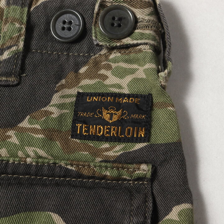 楽天市場】TENDERLOIN テンダーロイン パンツ サイズ:XS タイガーカモ 