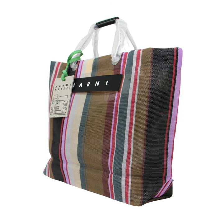 楽天市場】MARNI マルニ マーケット バッグ トートバッグ キャラメル  