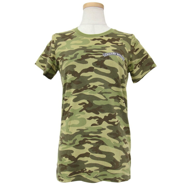 楽天市場】CHROME HEARTS クロムハーツ Tシャツ カモフラ柄 カーキ系 M  