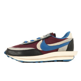 Sacai サカイ サイズ:27.0cm 21AW NIKE UNDERCOVER LDWAFFLE / SU (DJ4877-600) ナイキ アンダーカバー エルディーワッフル ナイトマルーン チームロイヤル US9 ローカット スニーカー シューズ コラボ 靴【メンズ】【中古】【K4112】