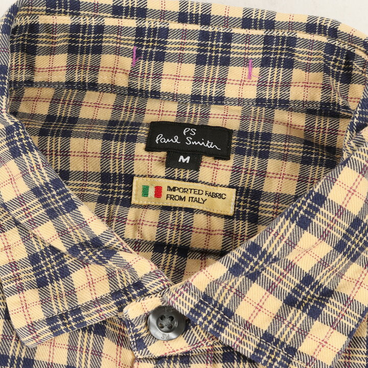楽天市場】Paul Smith ポールスミス シャツ サイズ:M チェック 