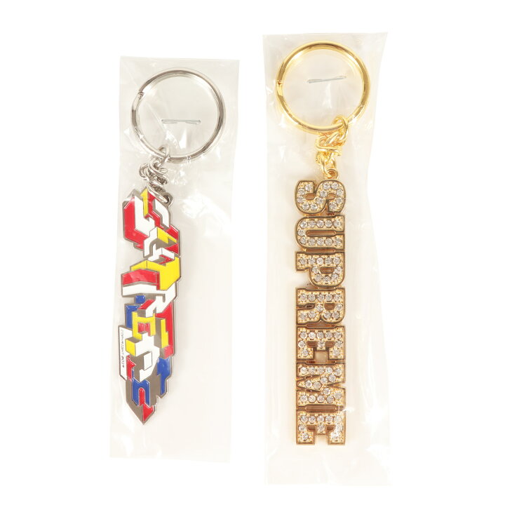 楽天市場】Supreme シュプリーム キーチェーン キーホルダー 2種セット 