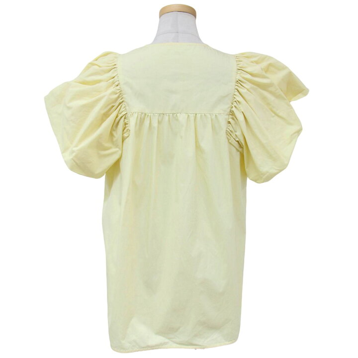 楽天市場】yori ヨリ ブラウス イエロー 36(S) コットン バルーン  