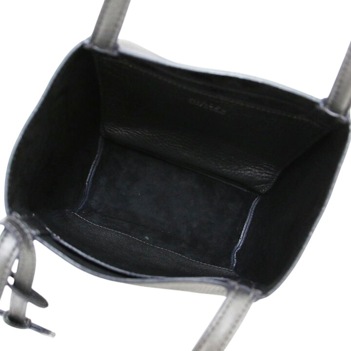 楽天市場】HIROFU ヒロフ バッグ ROCHE S トートバッグ ダークシルバー  