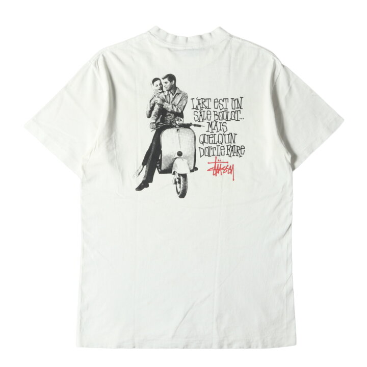 楽天市場】STUSSY ステューシー Tシャツ サイズ:L 80s OLD STUSSY 黒 
