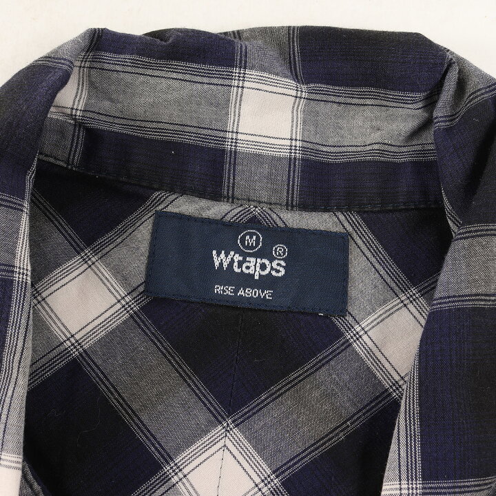 楽天市場】WTAPS ダブルタップス シャツ サイズ:M オンブレチェック 