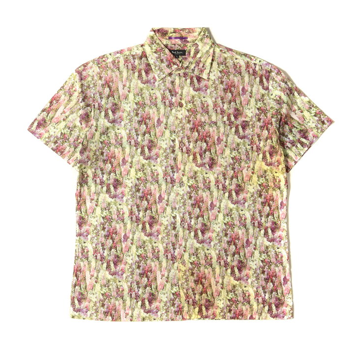 楽天市場】Paul Smith ポールスミス シャツ サイズ:L フラワー フォト 
