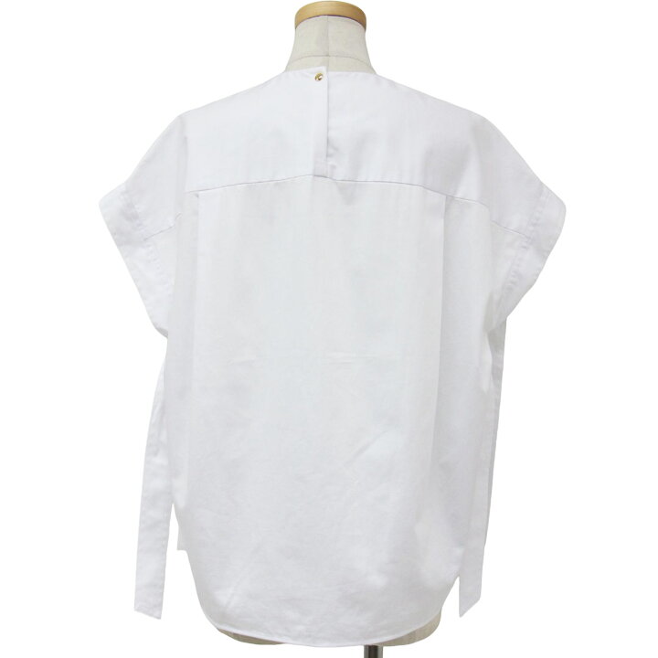 楽天市場】DRAWER ドゥロワー ブラウス ホワイト サイズ:36(S) 24春夏  