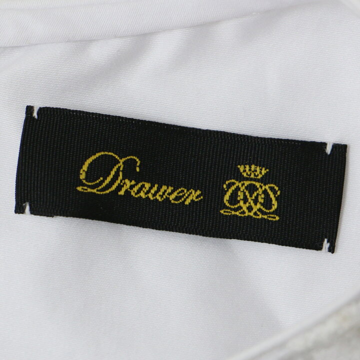 楽天市場】DRAWER ドゥロワー ブラウス ホワイト サイズ:36(S) 24春夏 