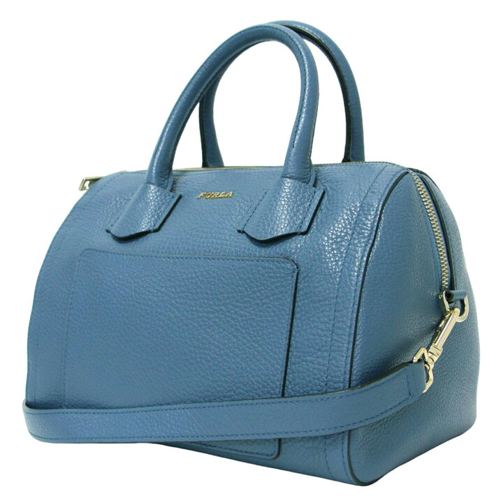 楽天市場】FURLA フルラ アルバ サッチェル ブルー カウレザー 2WAY 