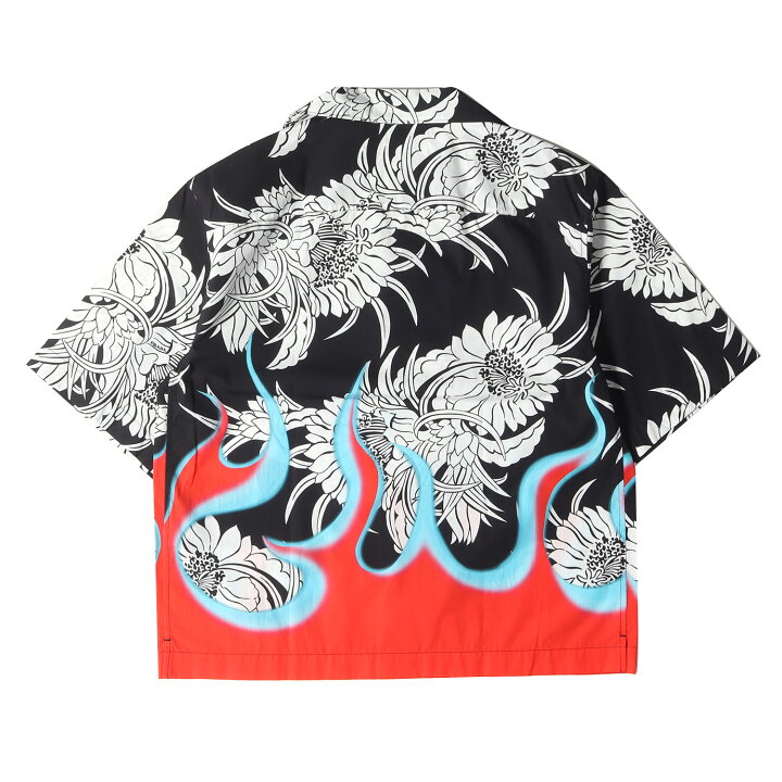 楽天市場】PRADA プラダ シャツ サイズ:XS ファイヤーパターン 