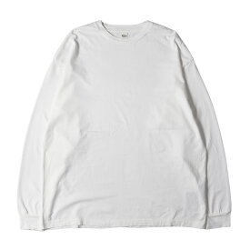 Ron Herman ロンハーマン Tシャツ サイズ:XL 22AW オーバーサイズ ソリッド ロングスリーブTシャツ トップス カットソー ロンT 長袖 ホワイト 白【メンズ】【中古】【K4101】