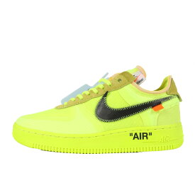 OFF-WHITE オフホワイト サイズ:25.5cm 18AW NIKE THE 10 : AIR FORCE 1 LOW (AO4606-700) ナイキ エアフォース1 ロー ボルト US7.5 ローカット スニーカー シューズ 靴 コラボ【メンズ】【中古】【K4716】