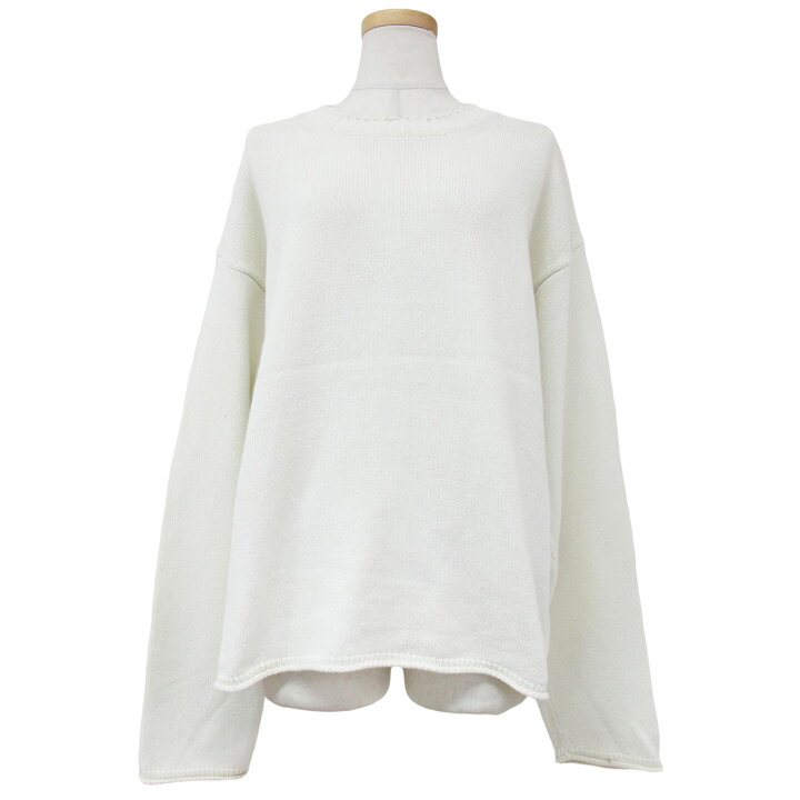 Maison Margiela メゾンマルジェラ ニット・セーター S 白 【古着  