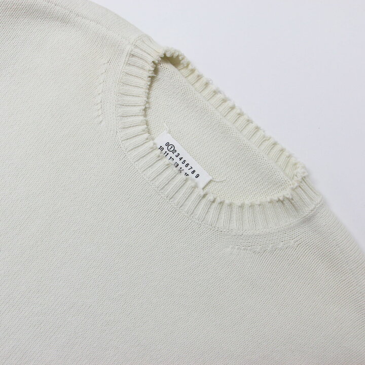 楽天市場】Maison Margiela メゾン マルジェラ ニット ホワイト 白  