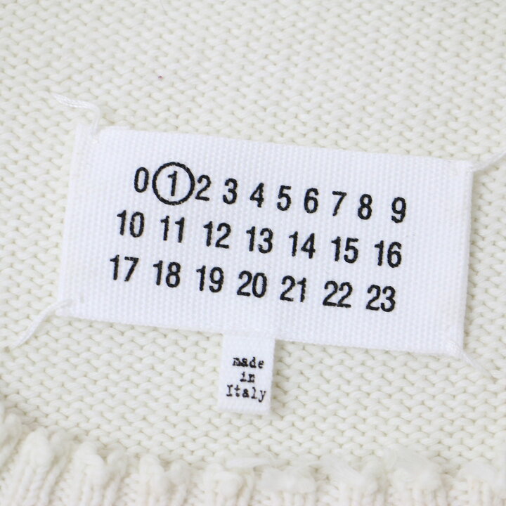 楽天市場】Maison Margiela メゾン マルジェラ ニット ホワイト 白  