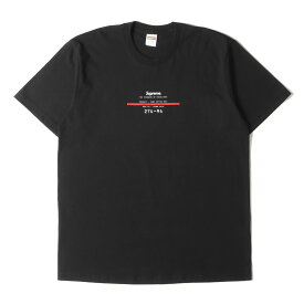 Supreme シュプリーム Tシャツ サイズ:L 24SS スタンダード クルーネック 半袖Tシャツ Standard Tee ブラック 黒 トップス カットソー【メンズ】【K4106】