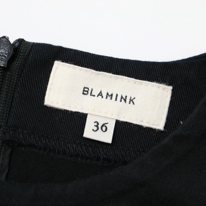 楽天市場】BLAMINK ブラミンク カットソー ブラック 黒 サイズ:36(S 